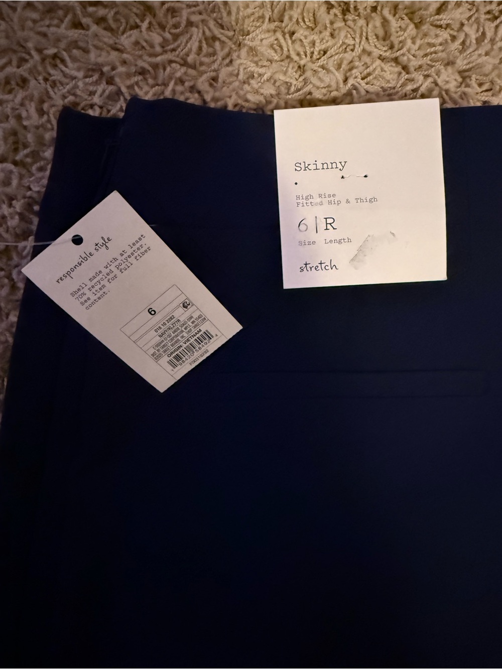 a new day Navy Skinny Ponte Pants - Picture 2 of 3
